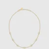 Collar de eslabones de cristal