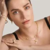 Collar de eslabones de cristal