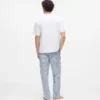 Conjunto de pijama a rayas