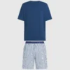 CONJUNTO DE PIJAMA A RAYAS IKON
