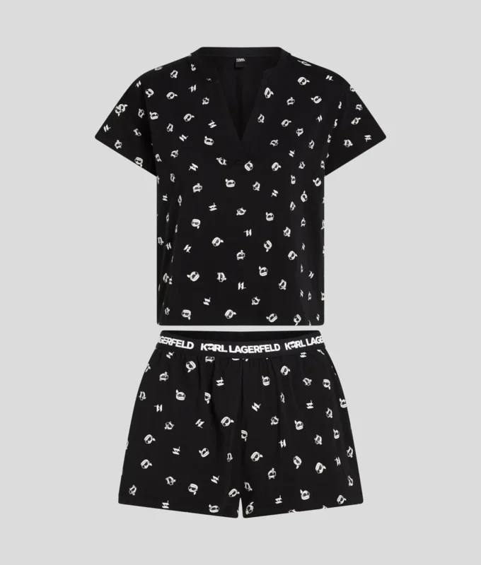 CONJUNTO DE PIJAMA CORTO IKON