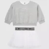 Conjunto de regalo para bebé con sudadera y falda