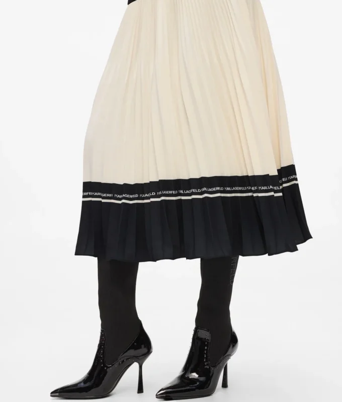 Falda plisada