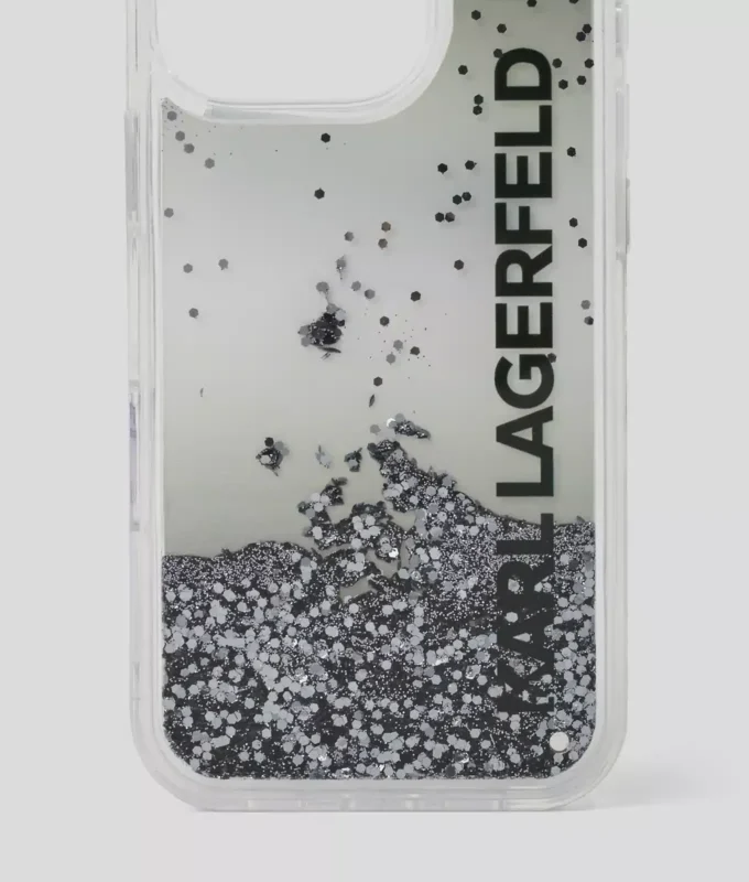 FUNDA LOGO GLITTER PARA IPHONE 16 PRO