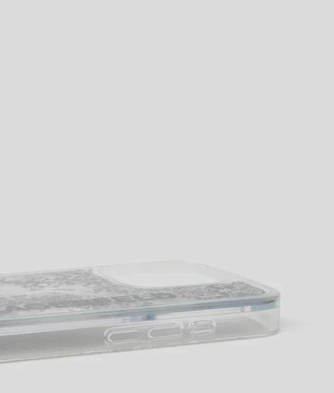 FUNDA LOGO GLITTER PARA IPHONE 16 PRO