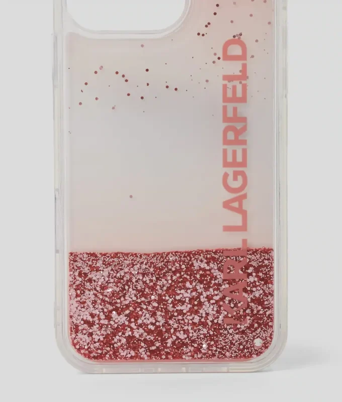 FUNDA LOGO GLITTER PARA IPHONE 16 PRO MAX