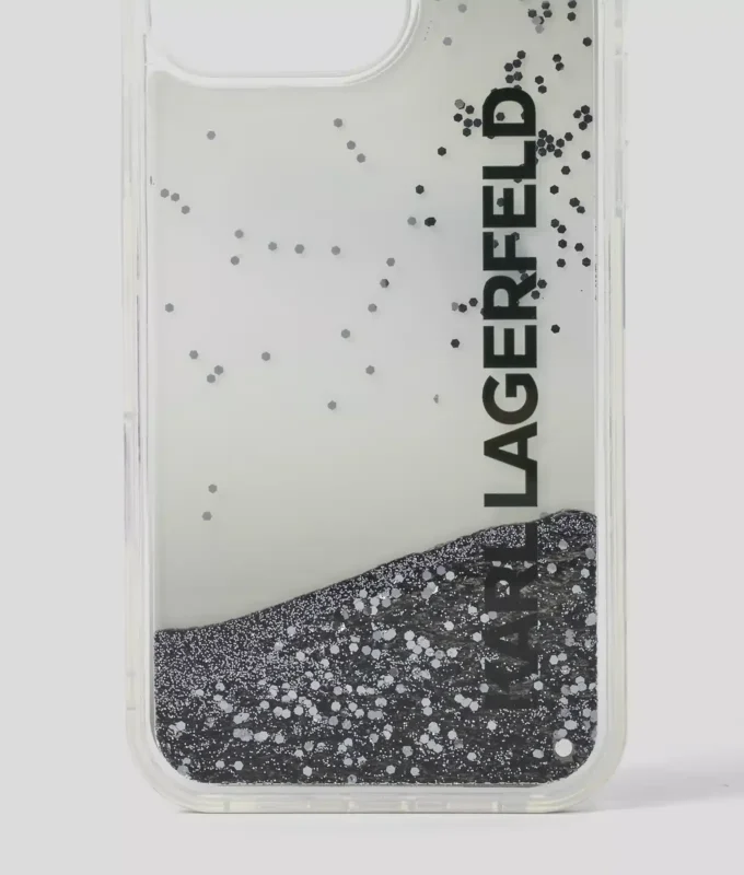 FUNDA LOGO GLITTER PARA IPHONE 16 PRO MAX