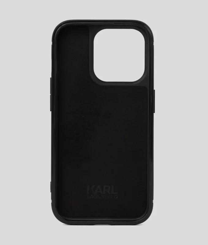 FUNDA LOGO RHINESTONE PARA IPHONE 16 PRO