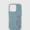 Funda para iPhone 16 Pro con diseño denim exclusivo