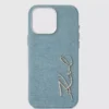 Funda para iPhone 16 Pro Max con diseño denim exclusivo