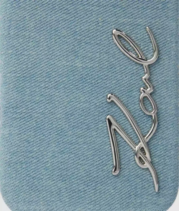 Funda para iPhone 16 Pro Max con diseño denim exclusivo