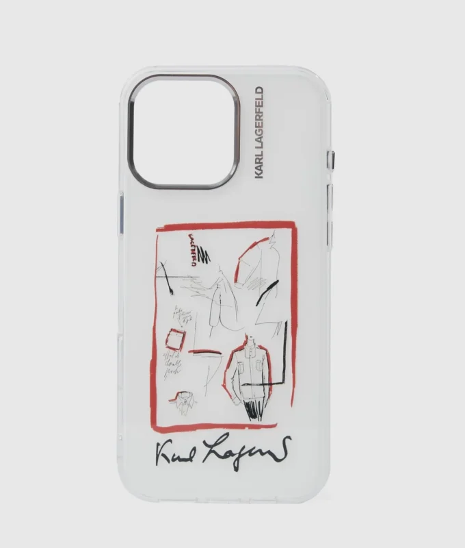Funda para iPhone 16 Pro Max de la serie Karl