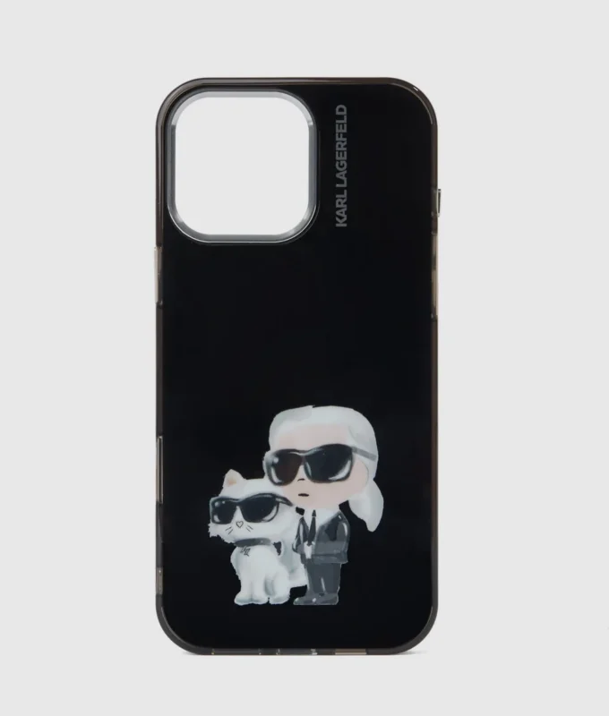 Funda para iPhone 16 Pro Max Ikon Karl y Choupette