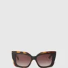Gafas de sol gruesas con logotipo