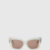 Gafas de sol gruesas con logotipo