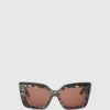 Gafas de sol gruesas con logotipo