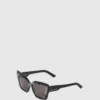 Gafas de sol gruesas con logotipo