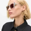Gafas de sol gruesas con logotipo