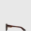 Gafas de sol gruesas con logotipo