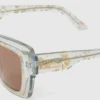 Gafas de sol gruesas con logotipo