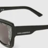Gafas de sol gruesas con logotipo