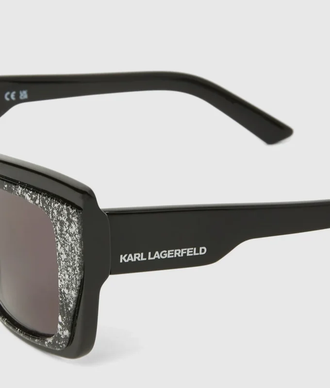 Gafas de sol gruesas con logotipo