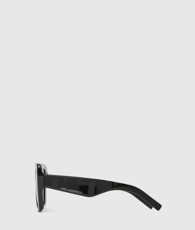Gafas de sol gruesas con logotipo