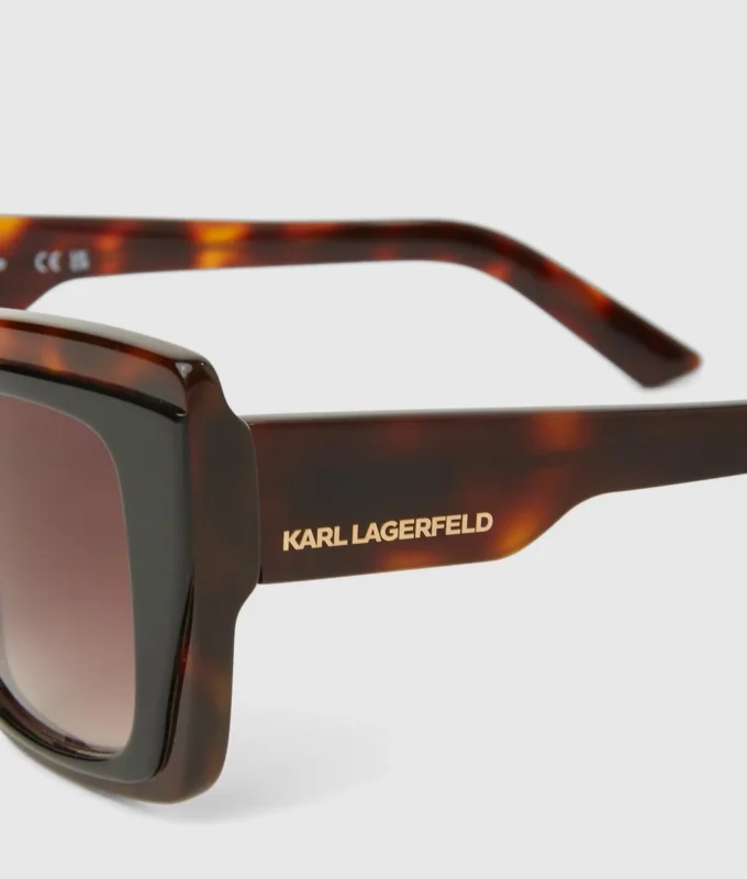 Gafas de sol gruesas con logotipo
