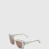 Gafas de sol gruesas con logotipo