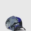 Gorra con estampado de graffiti