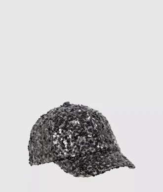 Gorra con lentejuelas K/Signature