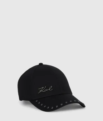 Gorra con tachuelas K/Signature