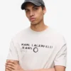 Gorra de denim con logotipo en forma de caja