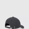 Gorra de denim con logotipo en forma de caja