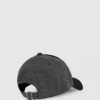 Gorra de denim oscuro en dos tonos