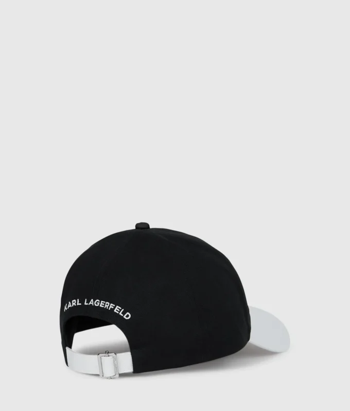 Gorra K/Signature con visera en contraste