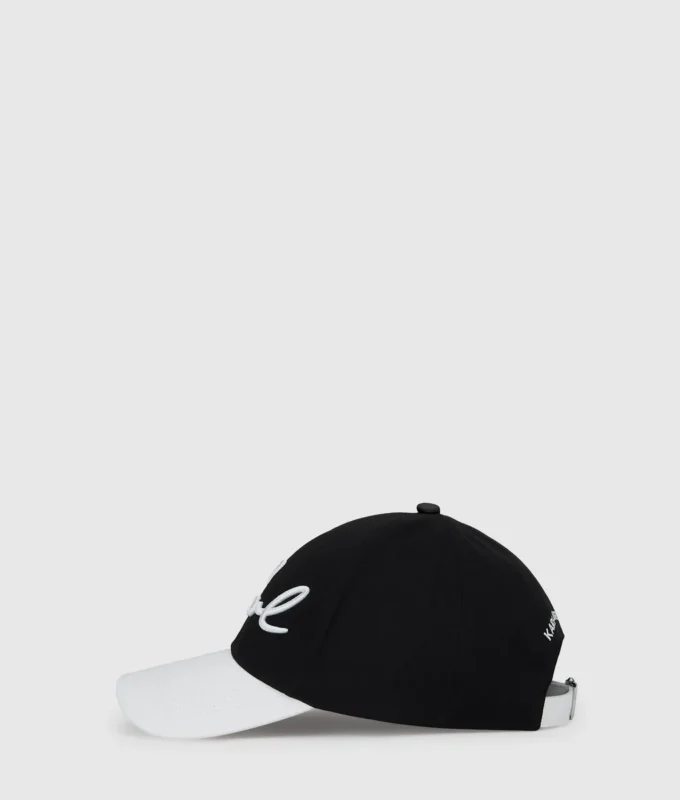 Gorra K/Signature con visera en contraste