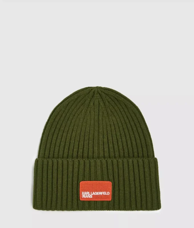 Gorro con parche con logotipo
