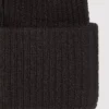 Gorro largo con parche con logotipo