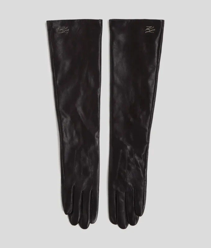 GUANTES LARGOS DE PIEL K/AUTOGRAPH