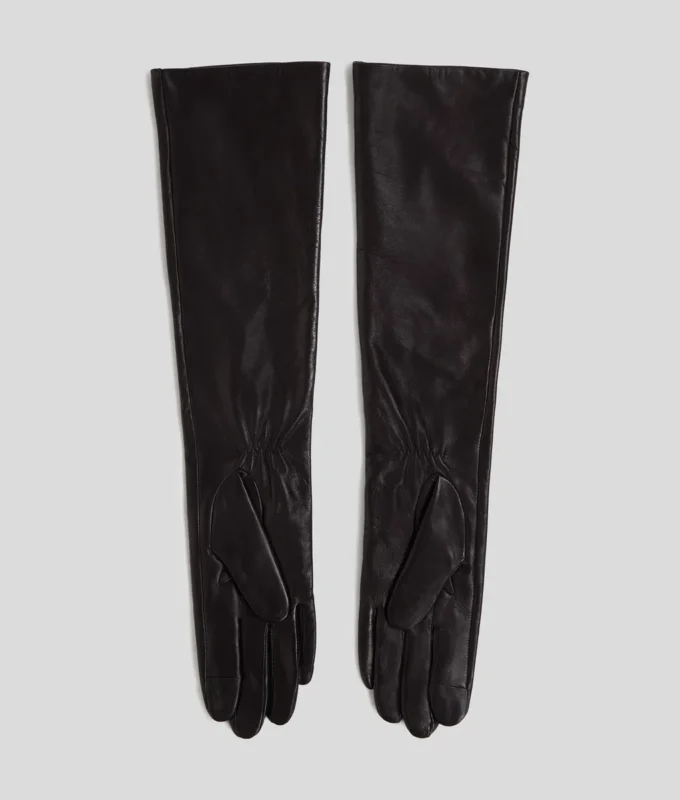 GUANTES LARGOS DE PIEL K/AUTOGRAPH
