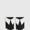 Guantes sin dedos con detalle de cuello