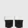 Guantes sin dedos con detalle de cuello