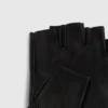 Guantes sin dedos con detalle de cuello