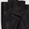 Guantes sin dedos con pedrería K/Autograph