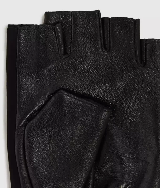 Guantes sin dedos con pedrería K/Autograph