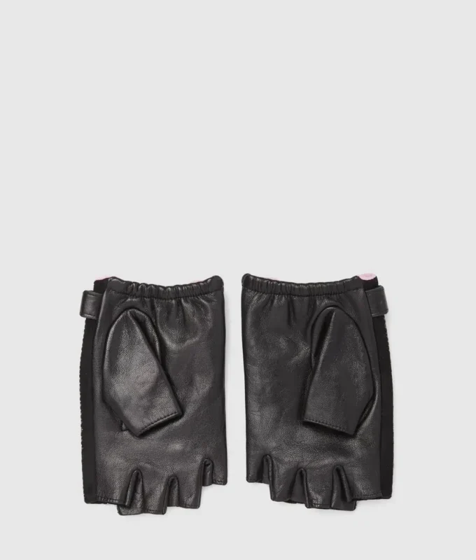 Guantes sin dedos exclusivos K/Autograph con pedrería