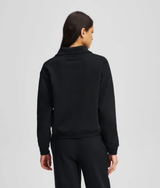 HOTEL KARL LOUNGEWEAR SUDADERA CON MEDIA CREMALLERA