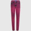 Jeans mom con efecto pintura en aerosol
