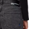 Jeans rectos de talle alto